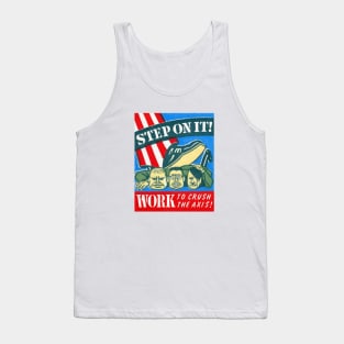 WWII Crush the Axis Tank Top